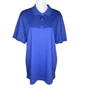 Banana Republic Vibrant Blue Polo Shirt Size L